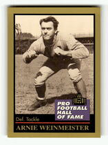 1991 ENOR Pro Football HOF #150 Arnie Weinmeister