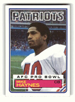 1983 Topps Base Set #332 Mike Haynes