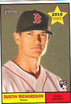 2010 Topps Heritage #81 Dustin Richardson