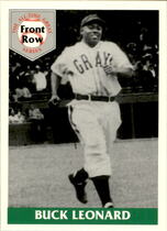 1992 Front Row Buck Leonard #4 Buck Leonard