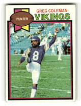 1979 Topps Base Set #343 Greg Coleman