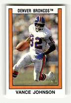 1989 Panini Stickers #267 Vance Johnson