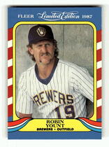 1987 Fleer Limited Edition #44 Robin Yount