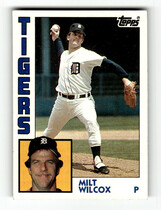 1984 Topps Base Set #588 Milt Wilcox