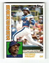 1984 Topps Base Set #688 George Wright