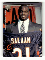 1995 Upper Deck Base Set #18 Rashaan Salaam