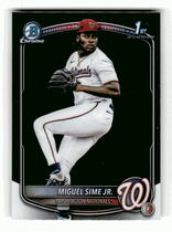 2025 Bowman Chrome Draft #BDC-181 Miguel Sime Jr.