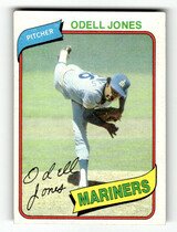 1980 Topps Base Set #342 Odell Jones