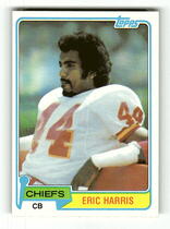 1981 Topps Base Set #354 Eric Harris