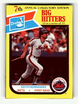 1987 Drakes #10 Keith Hernandez