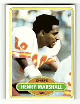 1980 Topps Base Set #233 Henry Marshall