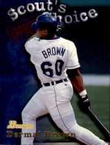 1998 Bowman Scouts Choice #SC15 Dee Brown