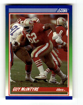 1990 Score Base Set #354 Guy McIntyre