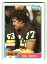 1981 Topps Base Set #83 Mike Butler