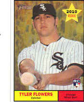 2010 Topps Heritage #276 Tyler Flowers