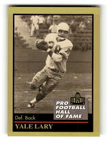 1991 ENOR Pro Football HOF #84 Yale Lary