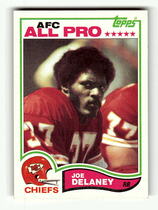1982 Topps Base Set #112 Joe Delaney