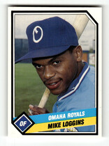 1989 CMC Omaha Royals #195 Mike Loggins
