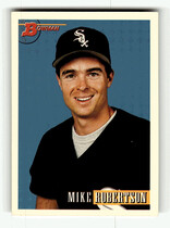 1993 Bowman Base Set #315 Mike Robertson