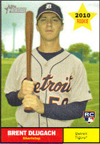 2010 Topps Heritage #317 Brent Dlugach