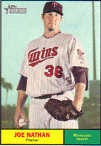 2010 Topps Heritage #328 Joe Nathan