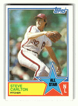 1983 Topps Base Set #406 Steve Carlton
