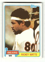 1981 Topps Base Set #93 Rickey Watts