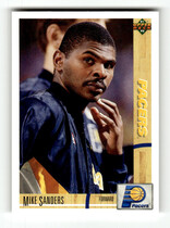 1991 Upper Deck Base Set #337 Mike Sanders