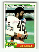 1981 Topps Base Set #427 Pete Johnson