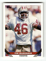 1993 Topps Base Set #359 Tim McDonald
