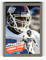 1991 Fleer All-Pros #15 Lawrence Taylor