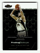 2002 Finest Base Set #85 Predrag Drobnjak