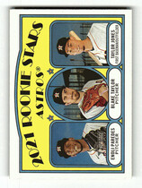 2021 Topps Heritage #211 Blake Taylor|Enoli Paredes|Taylor Jones