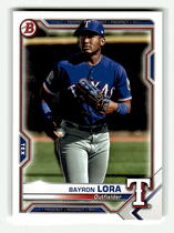 2021 Bowman Prospects #BP-139 Bayron Lora