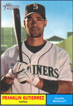 2010 Topps Heritage #389 Franklin Gutierrez