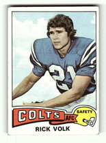 1975 Topps Base Set #30 Rick Volk