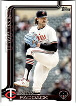 2025 Topps Update #US73 Chris Paddack