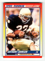 1990 Score Base Set #624 Anthony Johnson