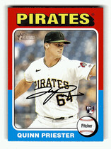 2024 Topps Heritage #172 Quinn Priester