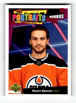 2020 Upper Deck Portraits Series 2 #P-95 Stuart Skinner