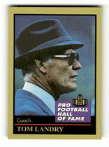 1991 ENOR Pro Football HOF #80 Tom Landry