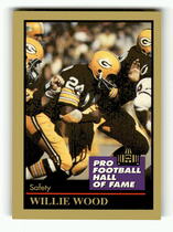 1991 ENOR Pro Football HOF #154 Willie Wood