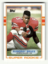 1989 Topps Base Set #337 Aundray Bruce SR