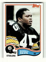 1982 Topps Base Set #208 Russell Davis