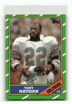 1986 Topps Base Set #46 Tony Nathan
