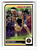 2023 Panini NBA Hoops Haunted Hoops #179 Jalen Pickett