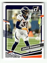 2023 Donruss Base Set #91 Justin Simmons