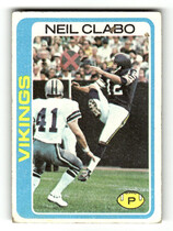 1978 Topps Base Set #199 Neil Clabo