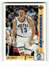 1991 Upper Deck Base Set #491 Luc Longley