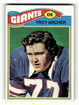 1977 Topps Base Set #258 Troy Archer